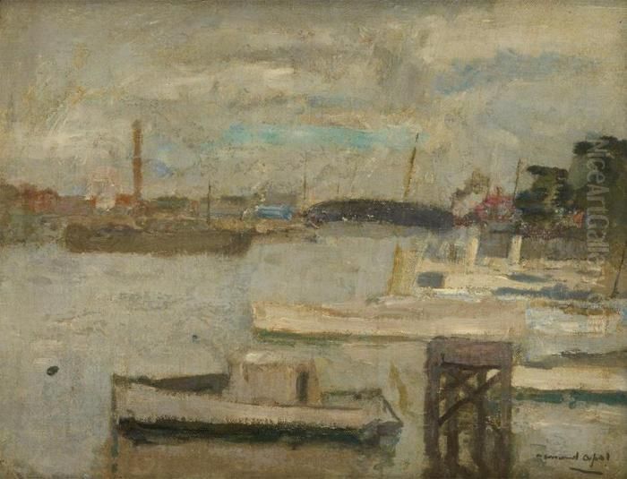 Scene De Riviere Oil Painting by Armand Apol