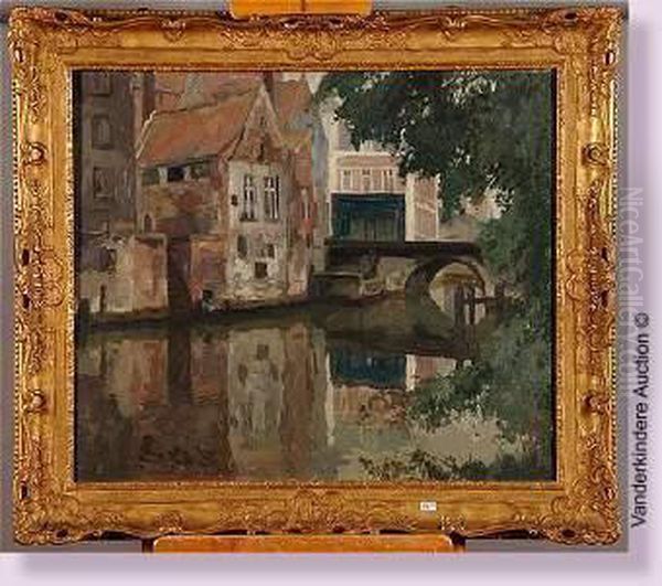 Coin De Bruges Oil Painting by Armand Apol