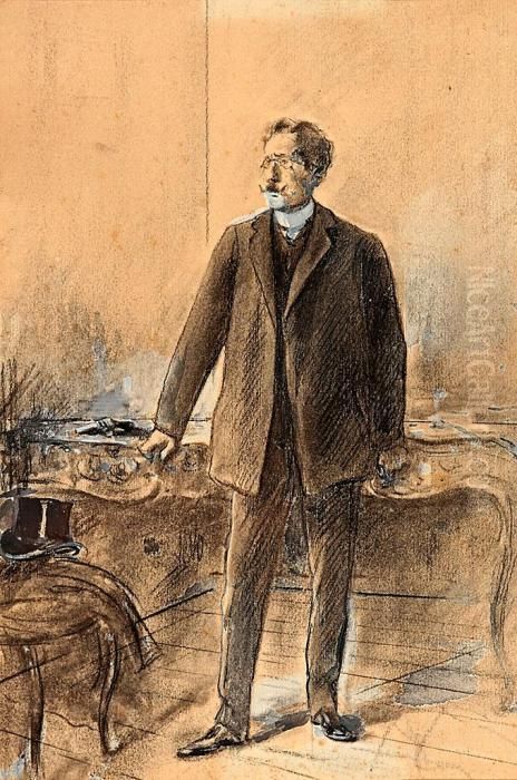 El Falsario Oil Painting by Fondevila Arcadi Mas I