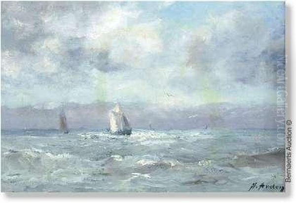 Untitled Oil Painting by Henri Arden