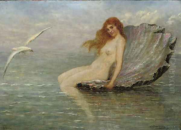 Aphrodite Oil Painting by William A. Breakspeare