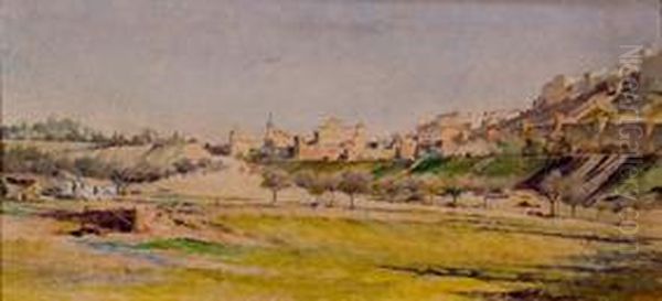 Molino De La Vieja Oil Painting by Ricardo Arredondo Y Calmache