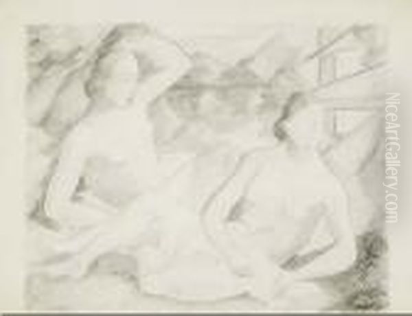 Sin Titulo Oil Painting by Aurelio Arteta