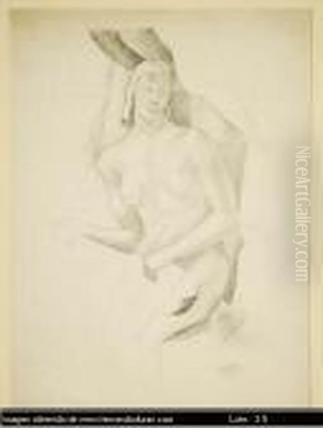 Untitled Oil Painting by Aurelio Arteta