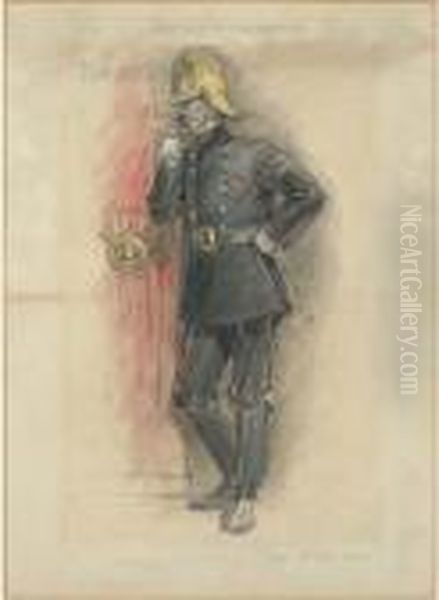 Life In London Oil Painting by Julian Ashton