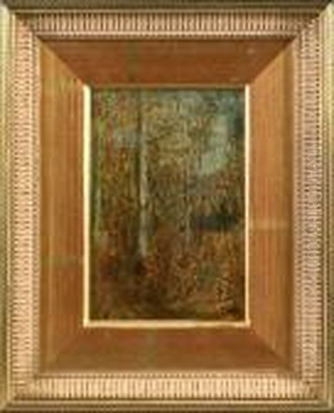 Falllandscape Oil Painting by Ben Austrian