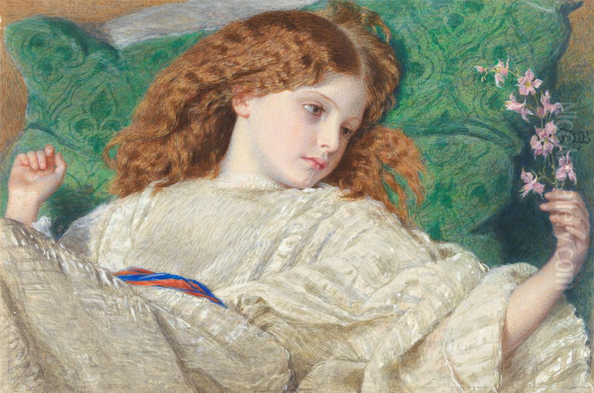 Dreams Oil Painting by Frederic William Burton