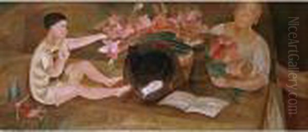 La Petite Famille
The Small Family Oil Painting by David Bailly