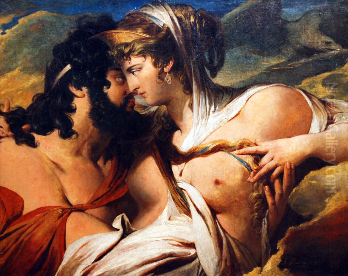 Jupiter And Juno On Mount Ida Oil Painting by James Barry