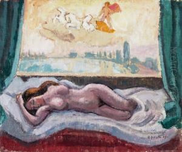 Le Reve Oil Painting by Paul Basilius Barth