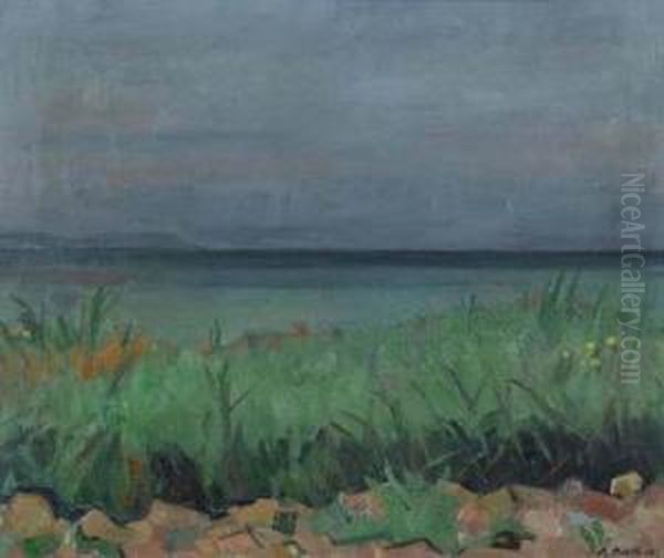 Bodensee. 1951. Oil Painting by Paul Basilius Barth