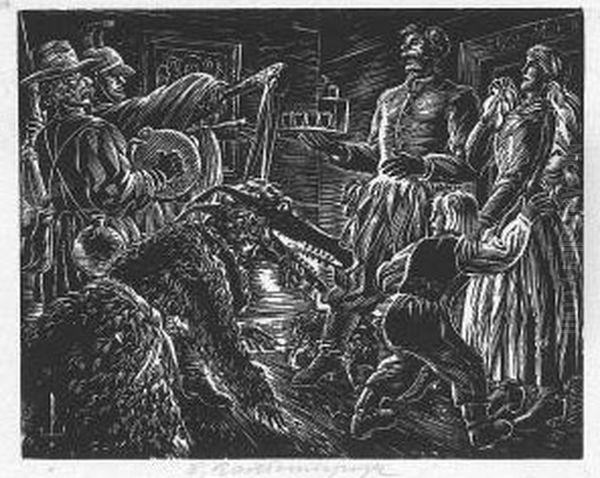 Jaselka Oil Painting by Edmund Bartlomiejczyk