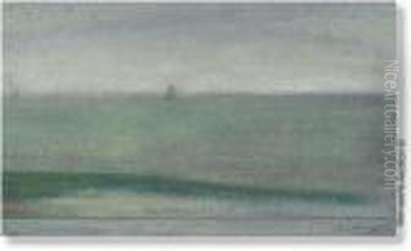 Untitled Oil Painting by Richard Baseleer