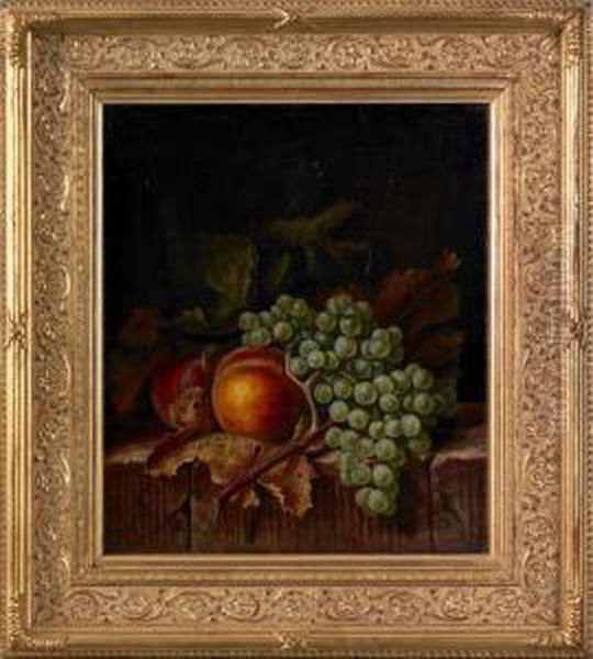 Still Life With Fruit Oil Painting by Frederick Stone Batcheller