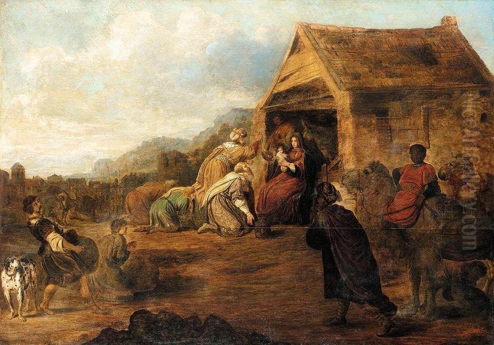 Adoration of the Magi Oil Painting by Gerrit Claesz Bleker
