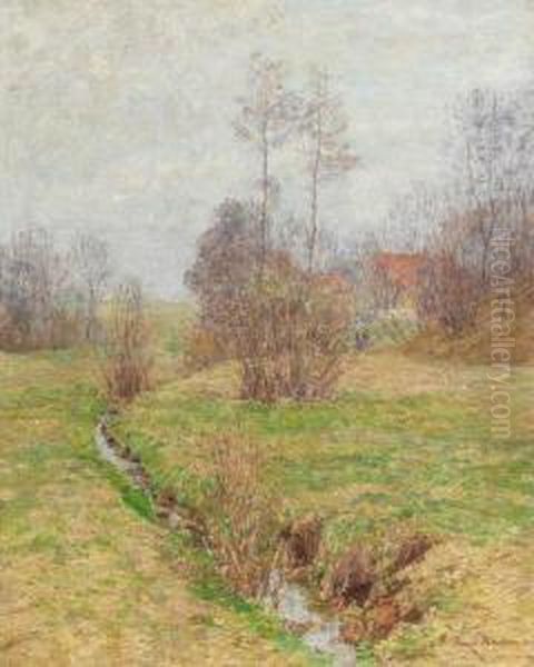 Dunen Weg (vormittag-sonne) Oil Painting by Paul Baum