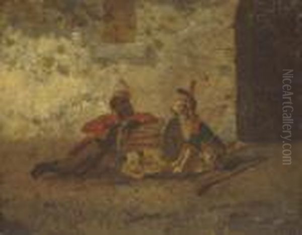 The Performers Oil Painting by William Holbrook Beard