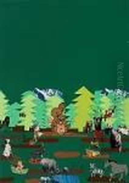 Malory (thomas) The Birth Life 
And Acts Of King Arthur Of His Noble Knights Of The Round Table Their 
Marvellous Enquests And Adventures The Achieving Of The San Greal And In
 The End Le Morte Darthur With The Dolourous Death And Departing Out Of 
Th Oil Painting by Aubrey Vincent Beardsley