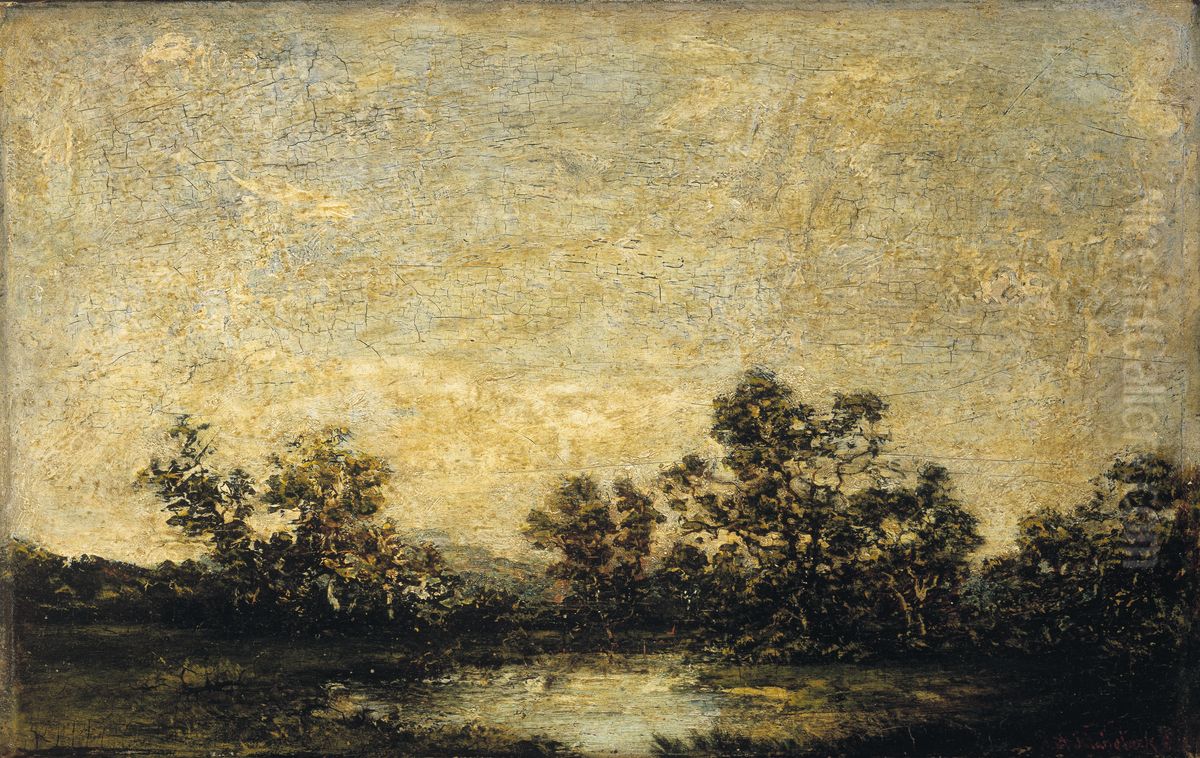 Landscape Oil Painting by Ralph Albert Blakelock