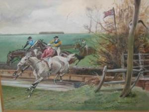 Chandlers Brook Oil Painting by John Axel Beer