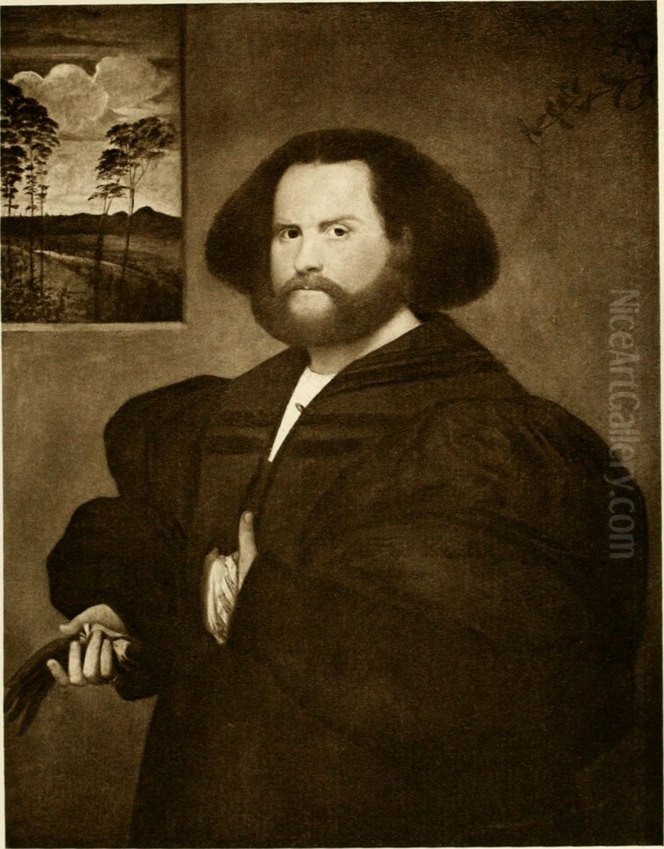 Portrait of a Man Oil Painting by Marco Basaiti