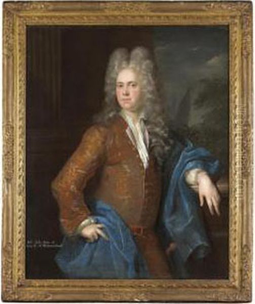 Portrait Of The Hon Mildmay Fane Oil Painting by Alexis-Simon Belle