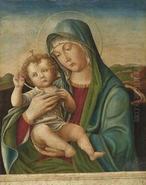 Madonna Col Bambino Oil Painting by Giovanni Bellini