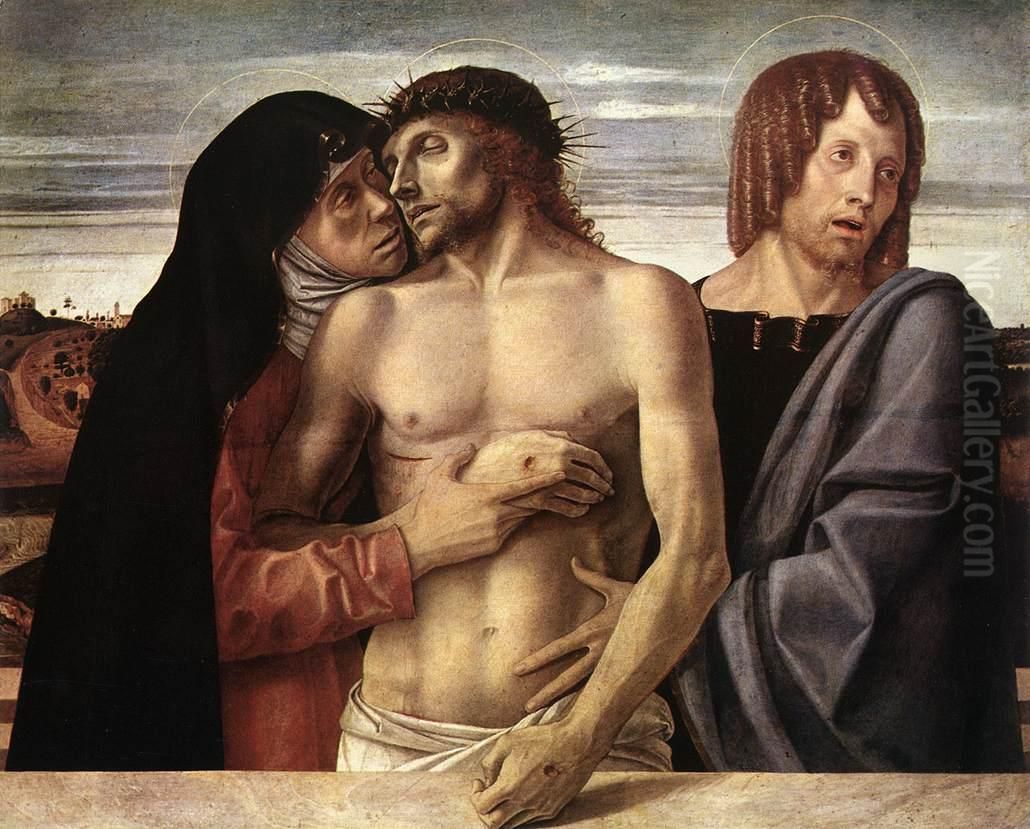 Pieta Oil Painting by Giovanni Bellini