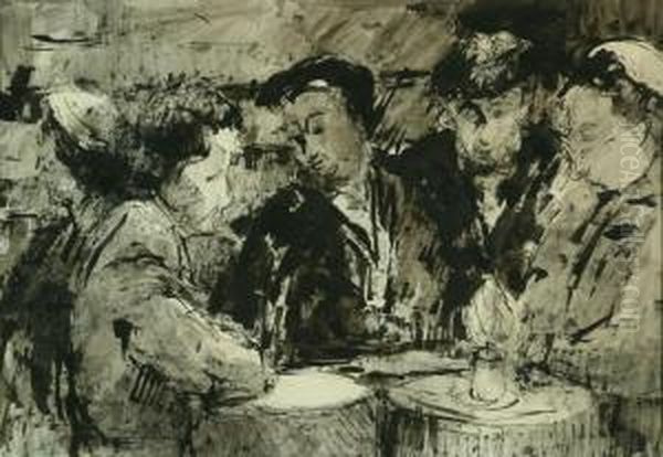 Kavehazban Oil Painting by Robert Bereny