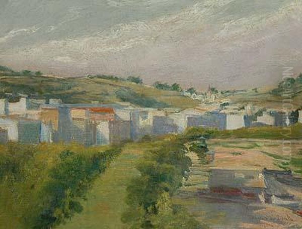 Sant Feliu De Guixols, 1923)
 Paisaje Rural. Oil Painting by Josep Berga Y Boada