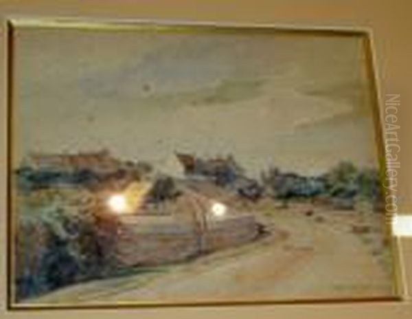 Untitled Oil Painting by Svante Bergh