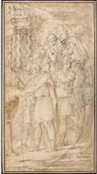 Zanguidi Dit
 Bertoia Oil Painting by Jacopo Zanguidi, Called Jacopo Bertoija