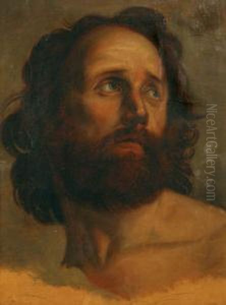 Ritratto Di Uomo
Con Barba Oil Painting by Giuseppe Bezzuoli