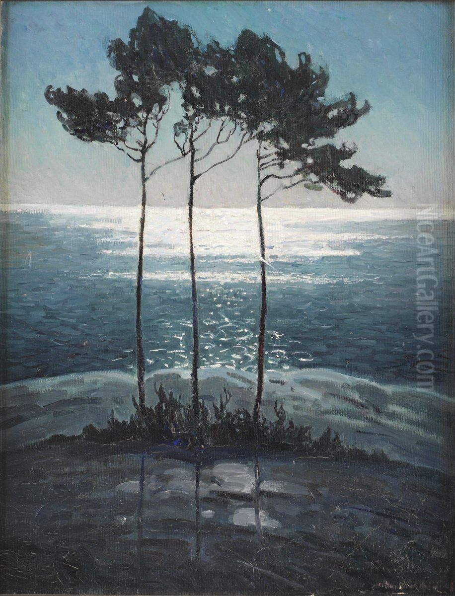 De Tre Gracerna Oil Painting by Artur Bianchini