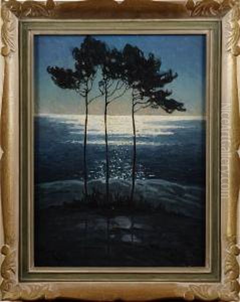 De Tre Graserna Oil Painting by Artur Bianchini