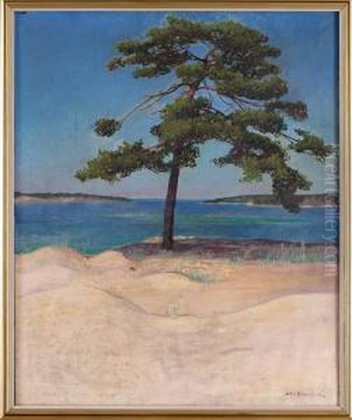 Furan Vid Hafvet Oil Painting by Artur Bianchini