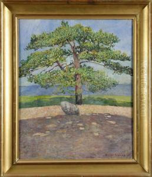 Skargardsmotiv Oil Painting by Artur Bianchini