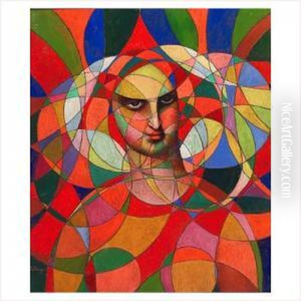 Chauve-souris Oil Painting by Boleslas Biegas