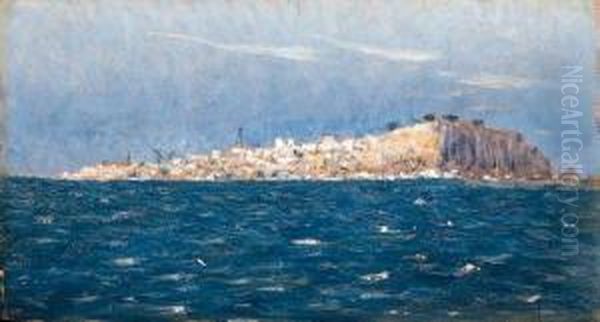 Gore Oil Painting by Marie-Gabriel Biessy