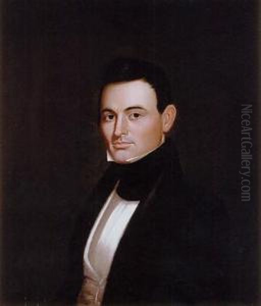 Colonel Caleb Smith Stone Oil Painting by George Caleb Bingham