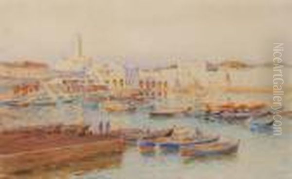 L'amiraute Oil Painting by Alphonse Birck