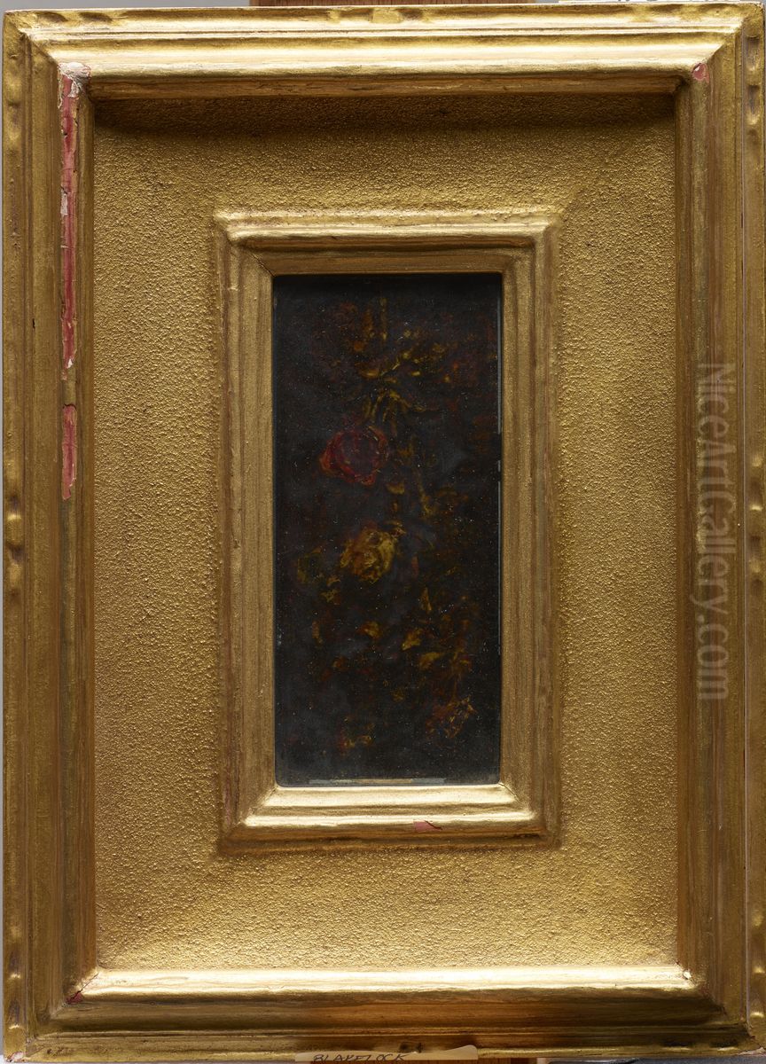 Roses Oil Painting by Ralph Albert Blakelock