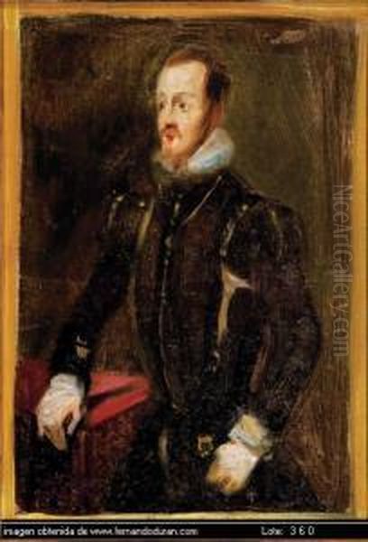 Untitled Oil Painting by Pedro Blanes Viale