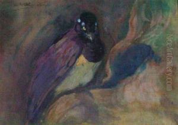 Urraca Oil Painting by Pedro Blanes Viale