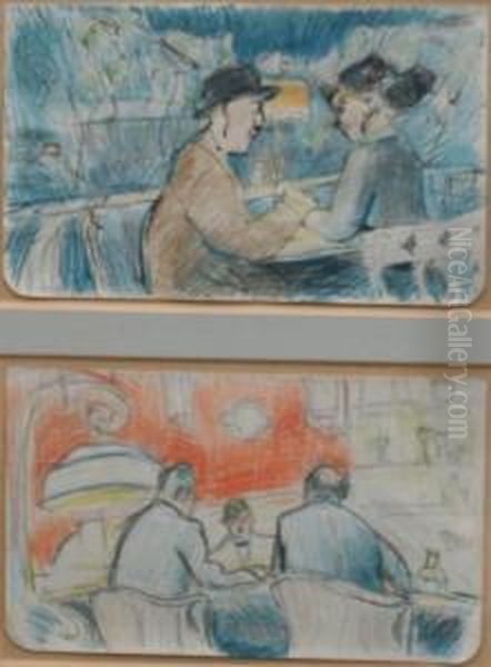 Untitled Oil Painting by Martin Bloch