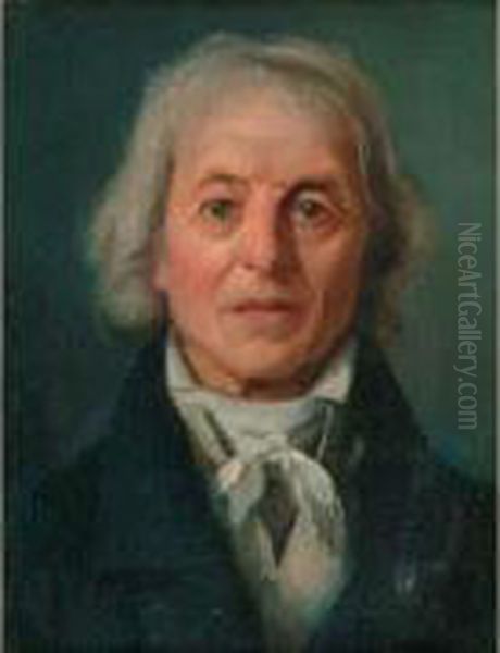 Portrait Presume De Boissy D'anglas Oil Painting by Julien Leopold Boilly