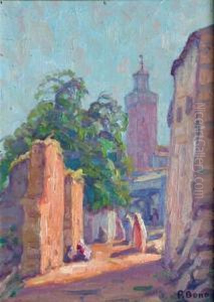 Jeune Algerienne Oil Painting by Primitif Bono