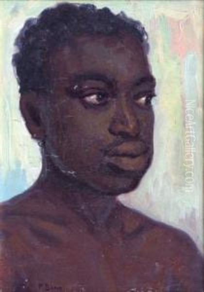 Le Beau Maure Oil Painting by Primitif Bono