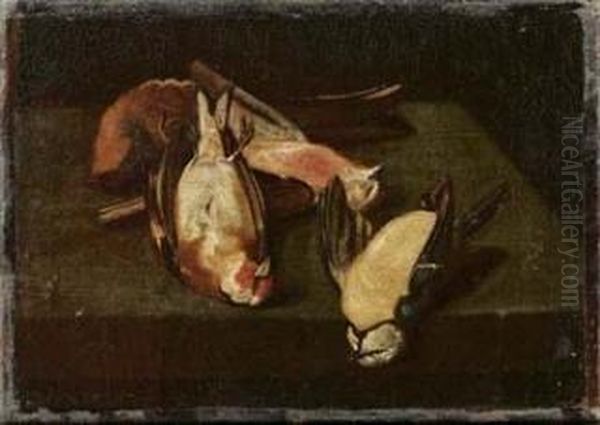 Cacciagione Oil Painting by Felice Boselli