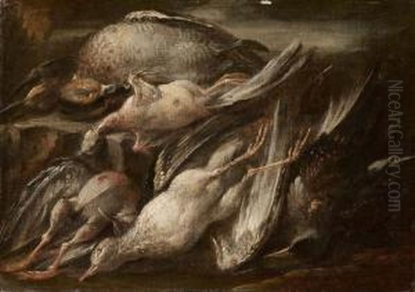 Cacciagione Di Penna Oil Painting by Felice Boselli